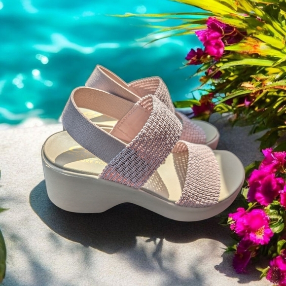 Sketchers Cali Day Blush Pink Size 7 Women's Sandals (EUC) - Picture 5 of 13